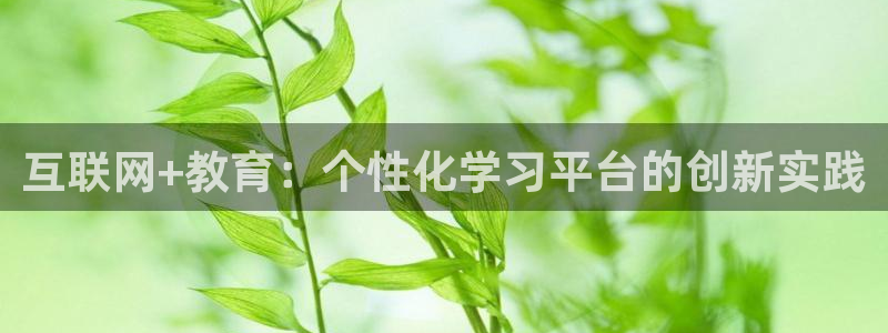 jy九游会老版：互联网+教育：