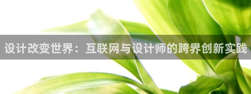 九游会注册网址：设计改变世界：